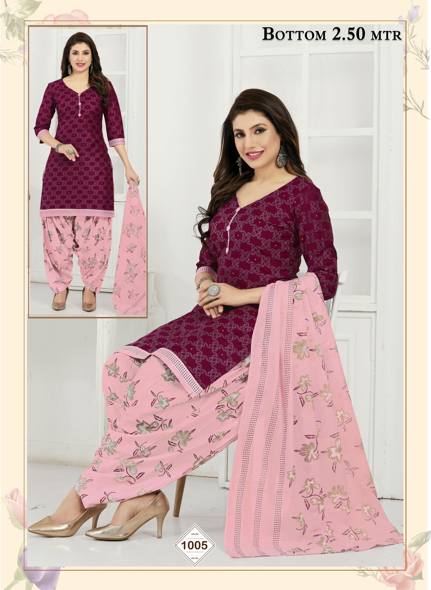 Saanvi Sandhya Vol 1 Wholesale Printed Cotton Dress Material